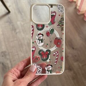 Festive Holiday Phone Case - White
